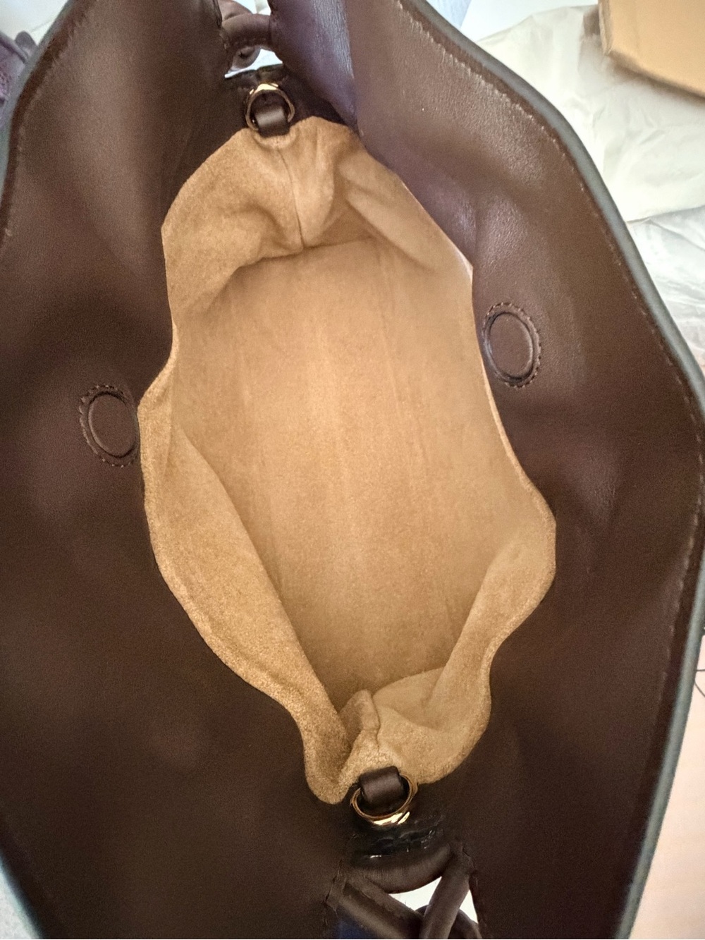 LOEWE Mini Flamenco in nappa calfskin leather - Picture 14 of 17